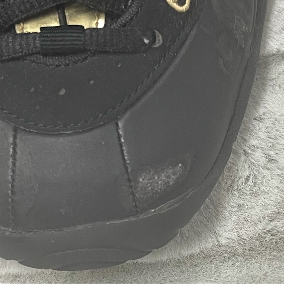 Nike Foamposite Pro Gold Black Big Kid Shoes 4Y (Missing Insoles) - Picture 2 of 5